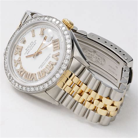 rolex diamond roman numeral dial